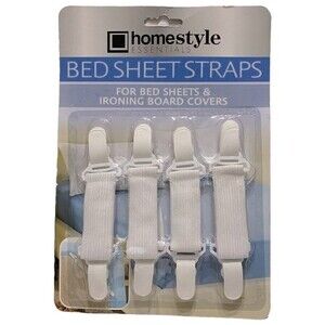Homestyle Essentials Bed Sheet Straps